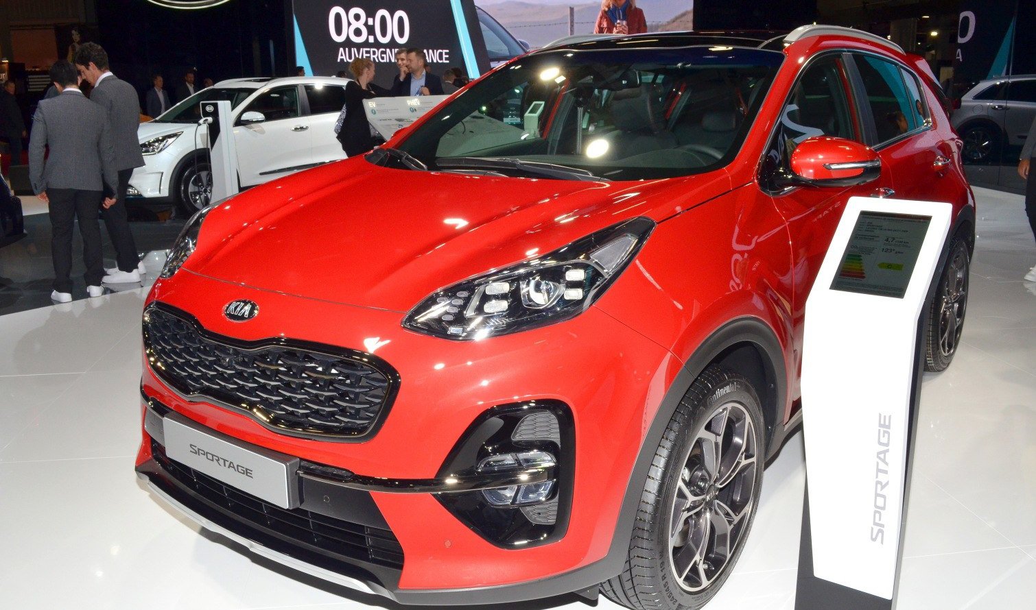 Kia Sportage technical specifications and fuel economy